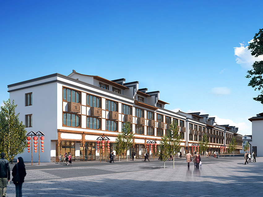 贛州市全南縣縣城主要街道立面改造提升工程