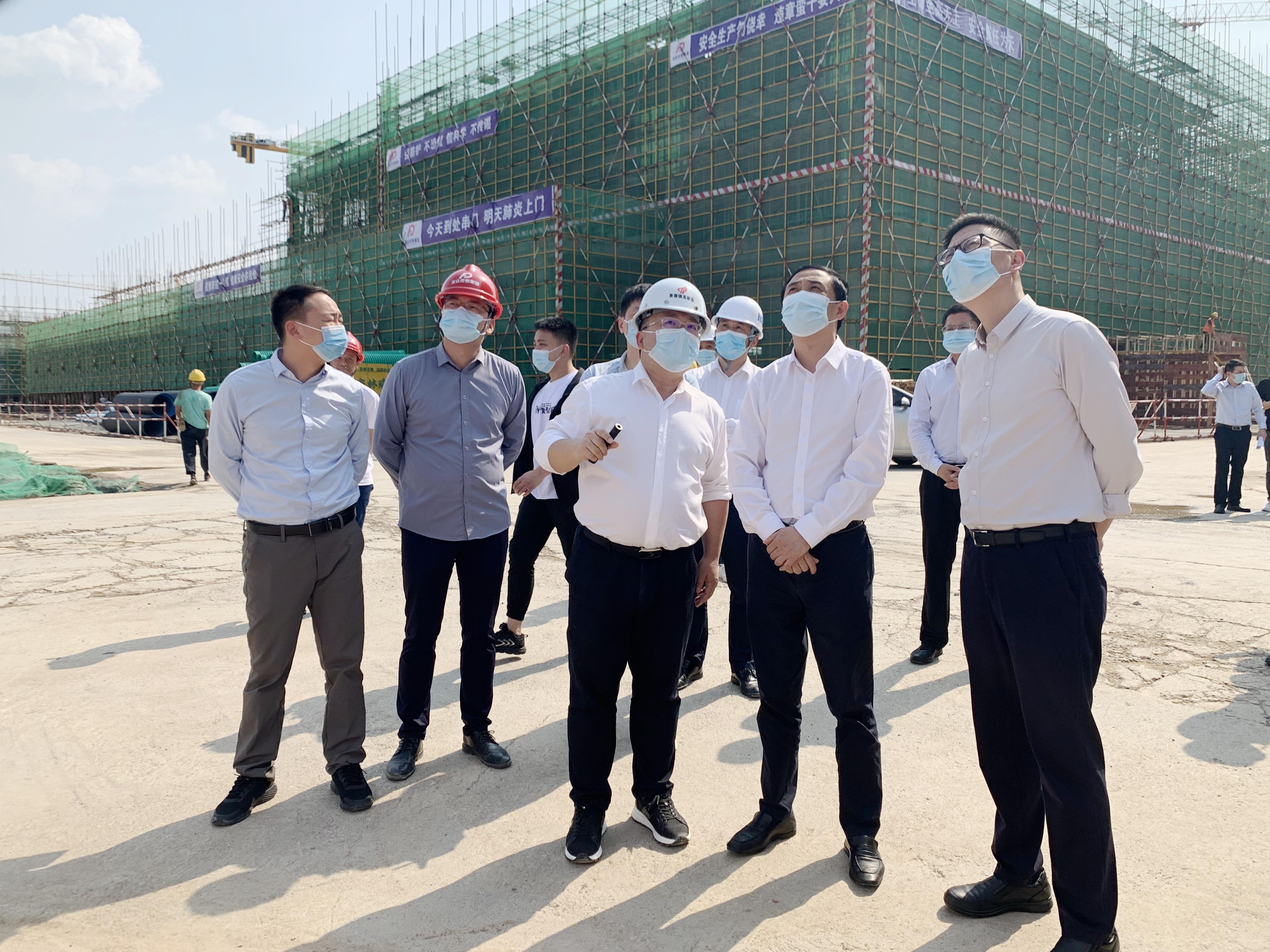 景德鎮(zhèn)市委書記劉鋒蒞臨我司重點項目調(diào)研指導(dǎo)