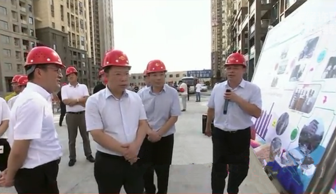 劉建洋市長調(diào)研集團李巷村舊城改造項目