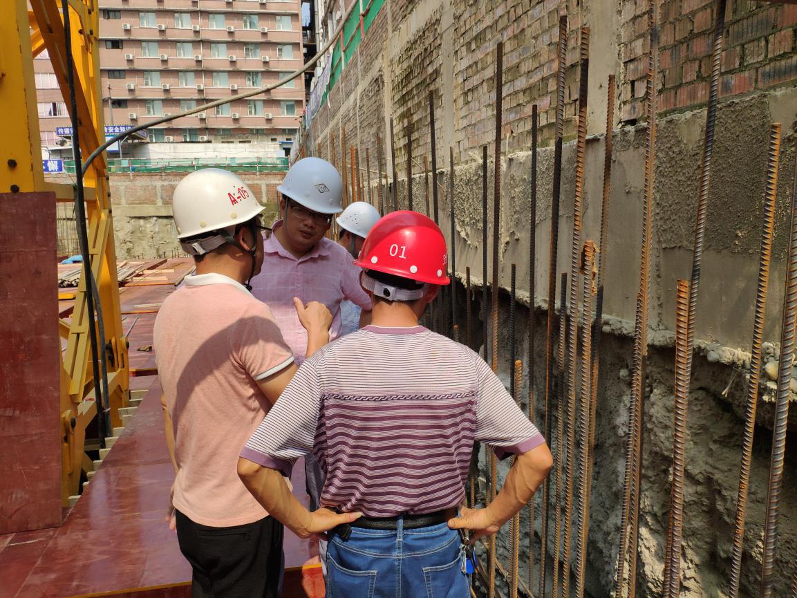 集團組織開展在建項目聯(lián)合巡查活動